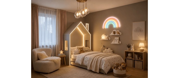 Comment réussir l'éclairage d'une chambre enfant ?